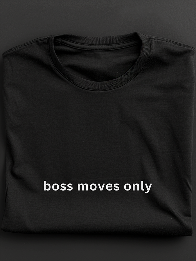 Boss Moves Only: Regular Fit T-shirt - Ultra Soft