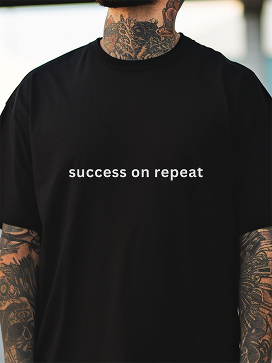 Success On Repeat: Regular Fit T-shirt - Ultra Soft